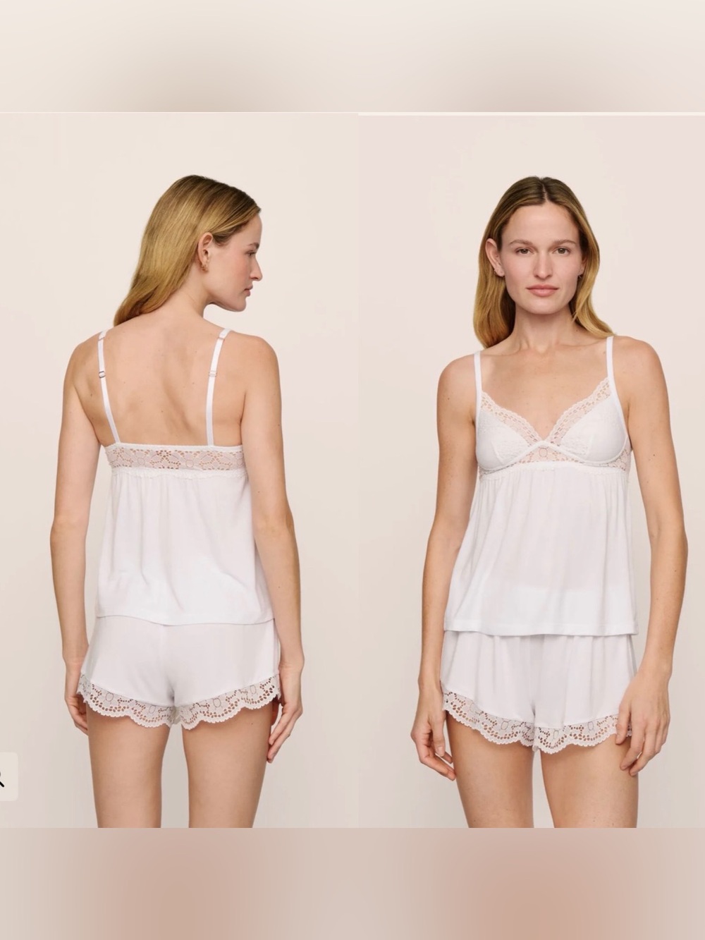 NWT Eberjey Beatrix TENCEL™ Modal Cami & Short PJ Set Size Medium - Picture 1 of 10